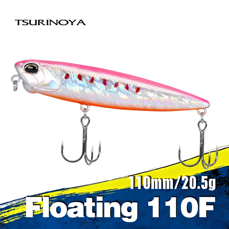 Eachine Drone E58 - TSURINOYA 110F Topwater Potlood Vissen Lokken