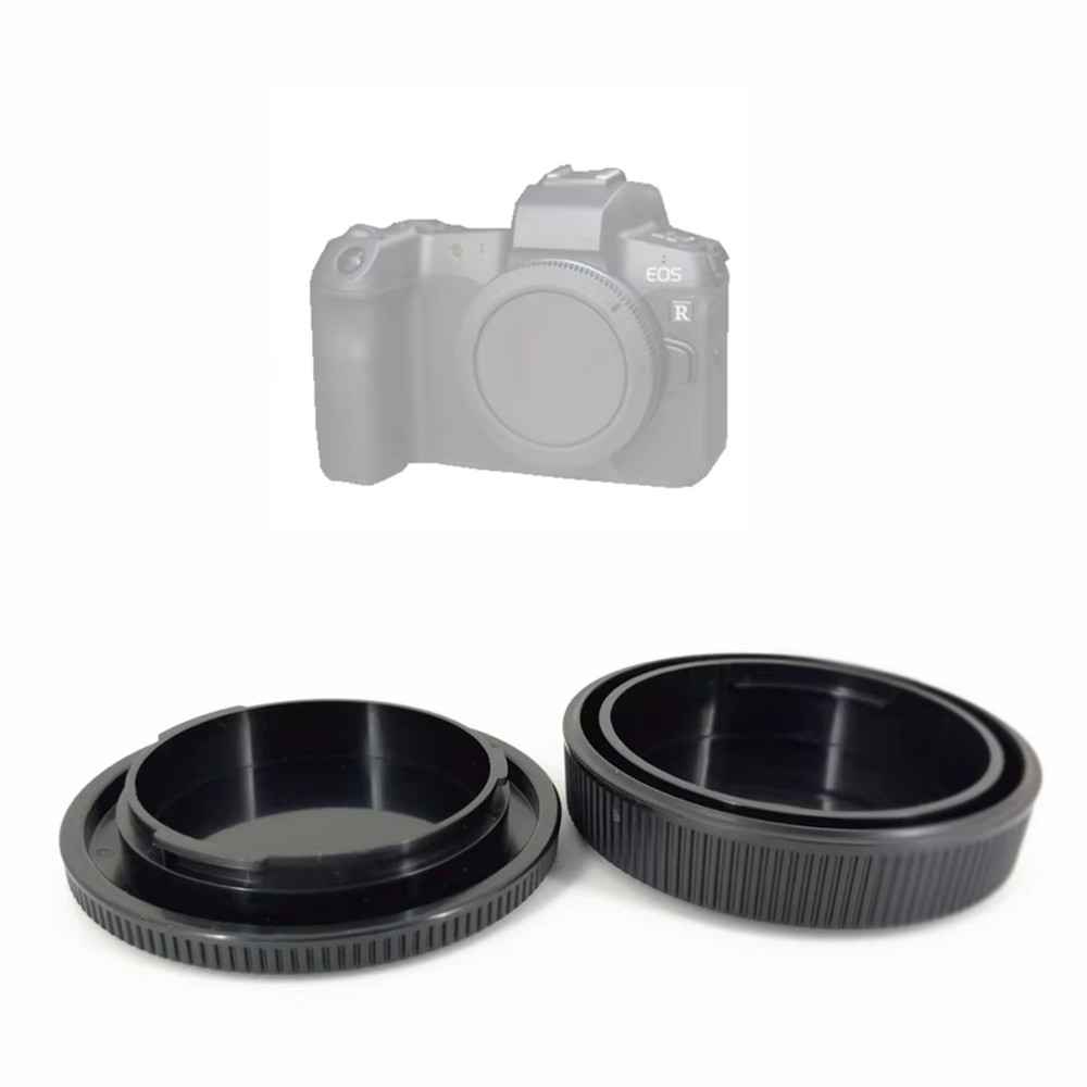 Canon Camera Eos R50 - Achterlens stofkap RF + voorlens camera
