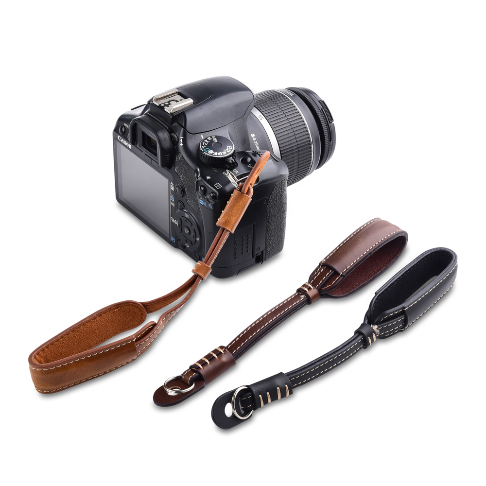 Canon Camera Eos R50 - Camera Lederen Handgreep Metalen Ring Polsband