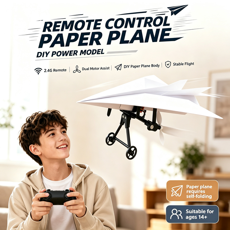 RC Papieren Vliegtuig DIY Vlie - Rc Helicopter Battery recensie en prijs