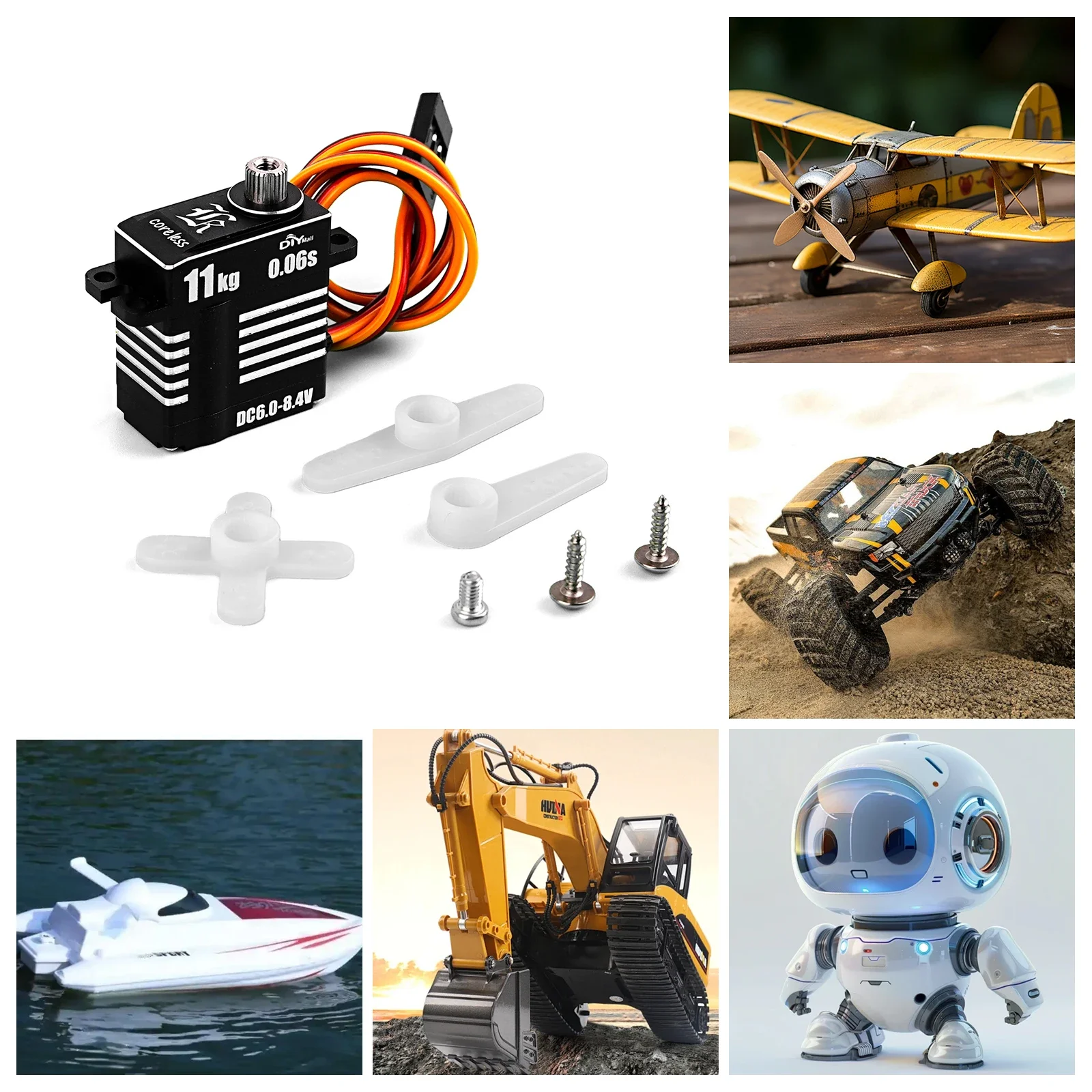 H-11 11KG Micro Digitale Servo - Rc Helicopter Servo recensie en prijs