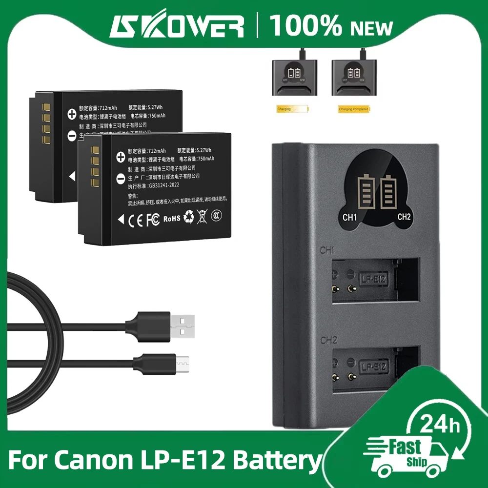 Nieuwe LP-E12 Camera Batterij  - Canon Camera Eos M50 Mark Ii recensie en prijs