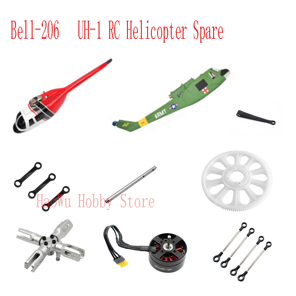 Flywing Bell206 Uh1 Bell-206 U - Rc Helicopter Large recensie en prijs