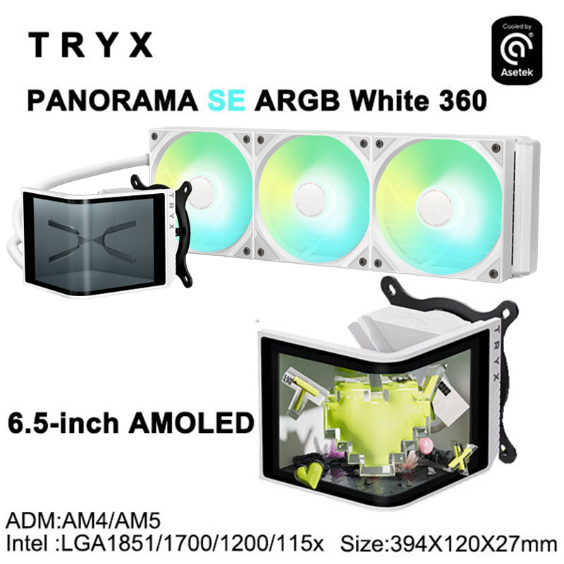 TRYX PANORAMA SE 360 ARGB CPU  - Holy Stone Drone Hs720 recensie en prijs